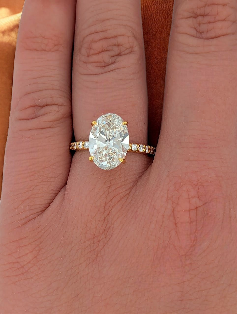 Arabella | 14k Yellow Gold | Lab Diamond | Ring
