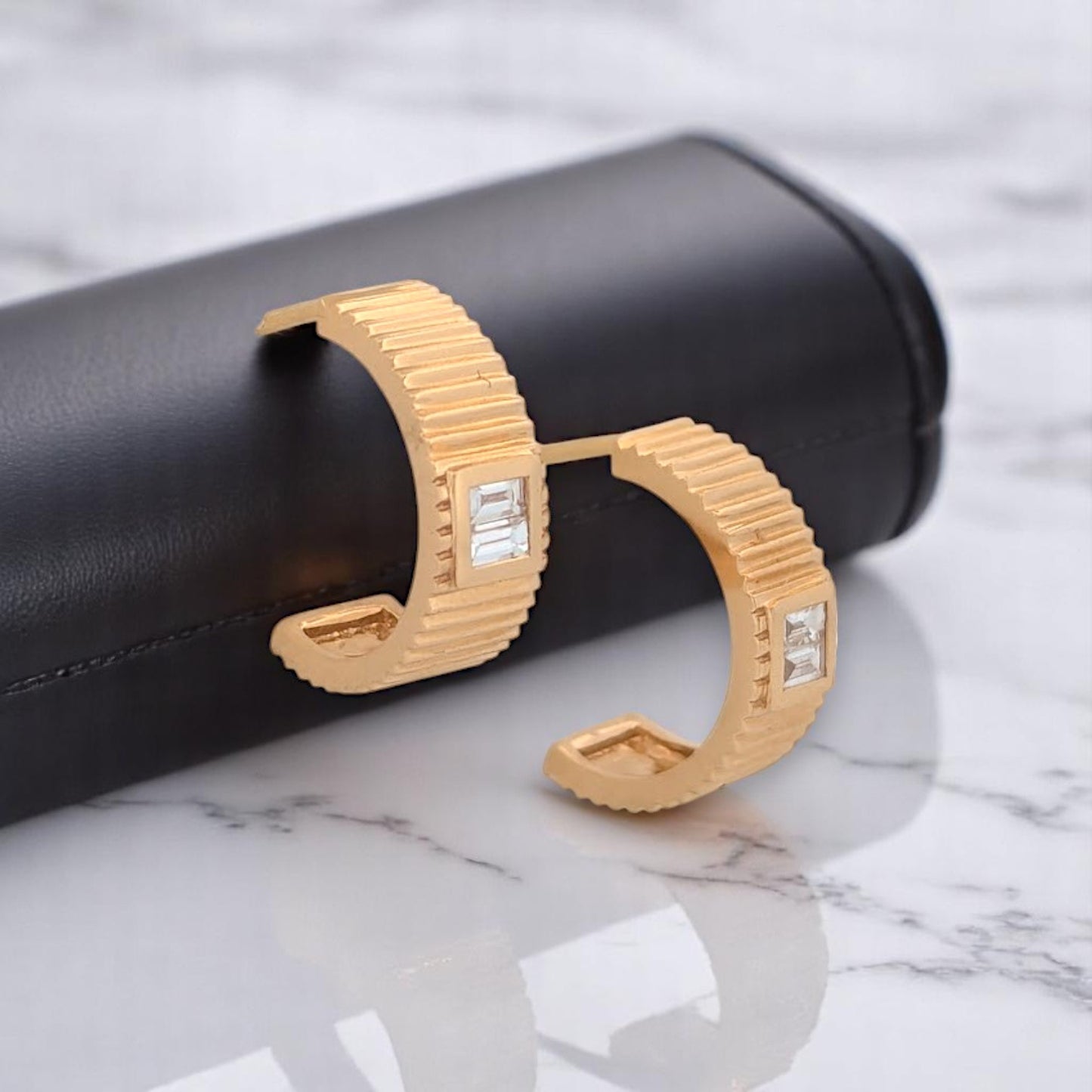 Arcadia | 18K Yellow Gold | Natural Diamond | Earring