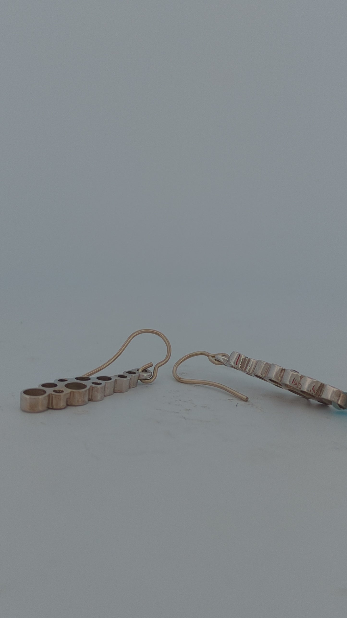 Michelle | 14k White Gold | Ruby | Earrings