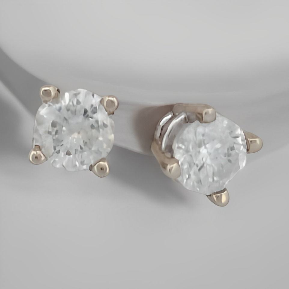 Marion | 14k Yellow Gold | Diamond | Earrings