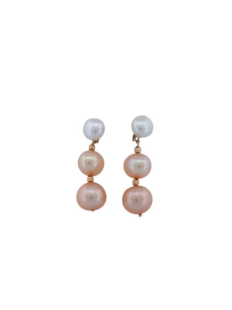 Hilda | 10K Yellow Gold | Pearl | Earrings