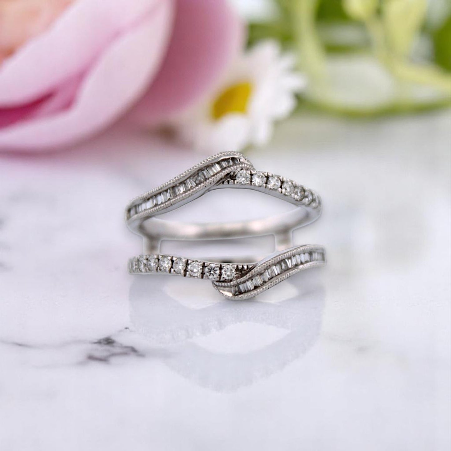 Azalea | 14K White Gold | Natural Diamond | Ring