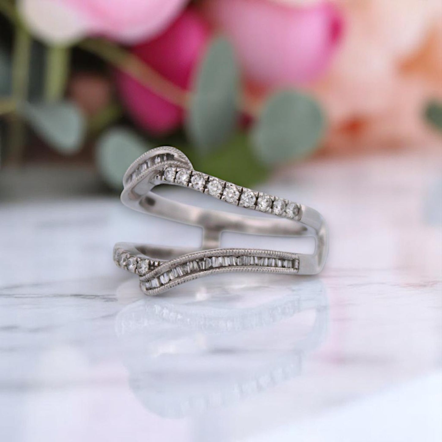 Azalea | 14K White Gold | Natural Diamond | Ring