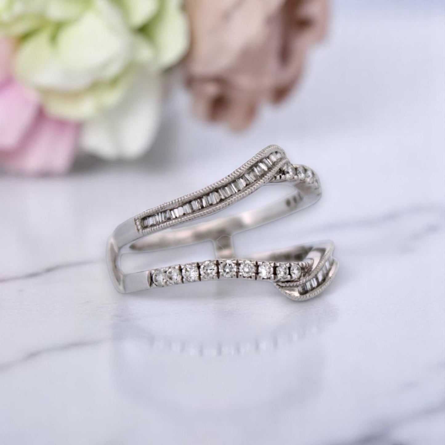 Azalea | 14K White Gold | Natural Diamond | Ring