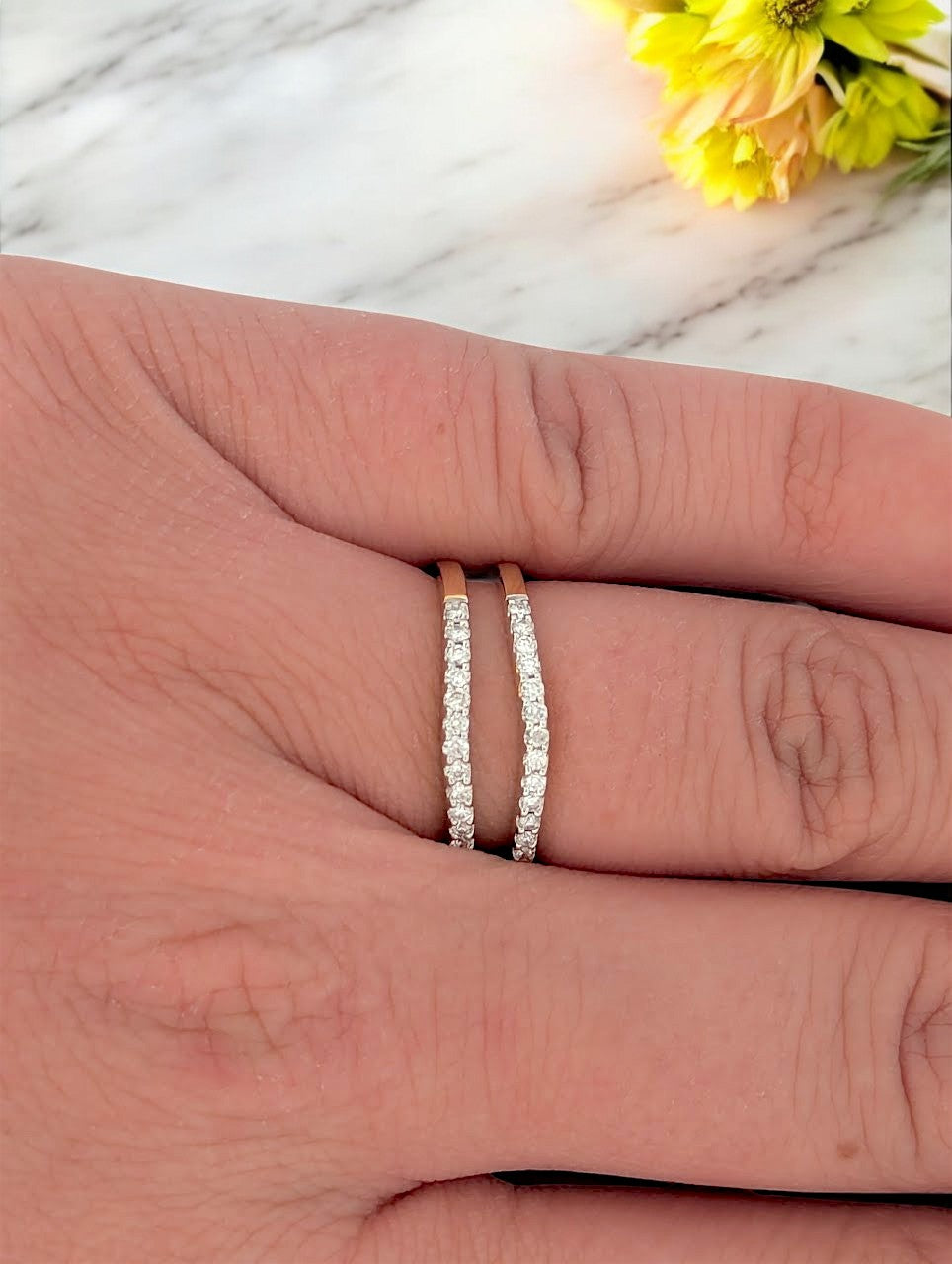 Thalia | 14K Yellow Gold | Natural Diamond | Ring