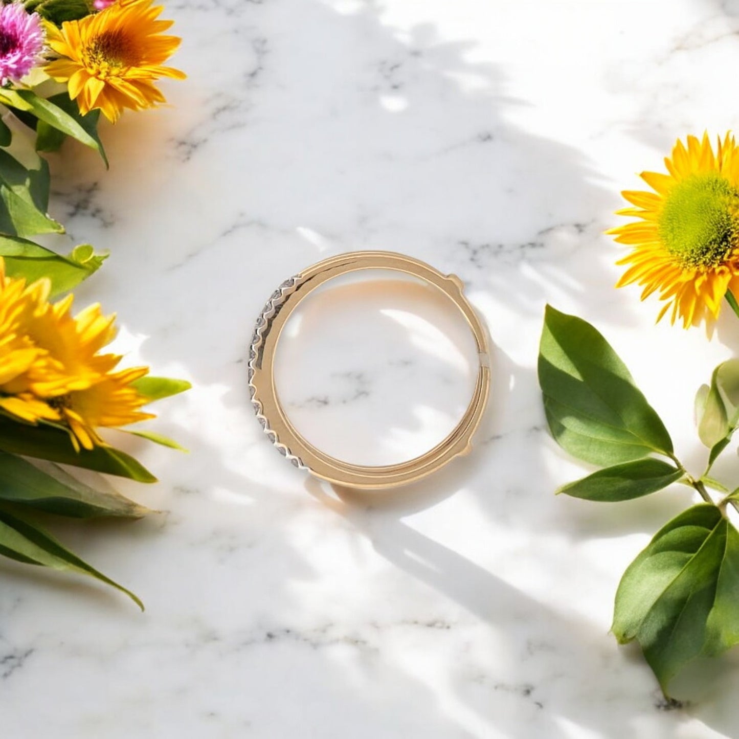 Thalia | 14K Yellow Gold | Natural Diamond | Ring