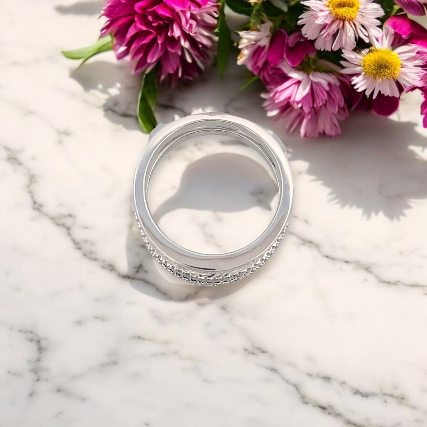 Darby | 14k White Gold | Natural Diamond | Ring