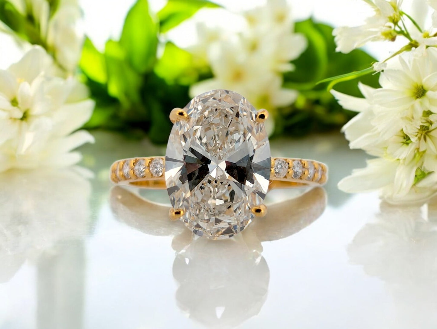 Arabella | 14k Yellow Gold | Lab Diamond | Ring