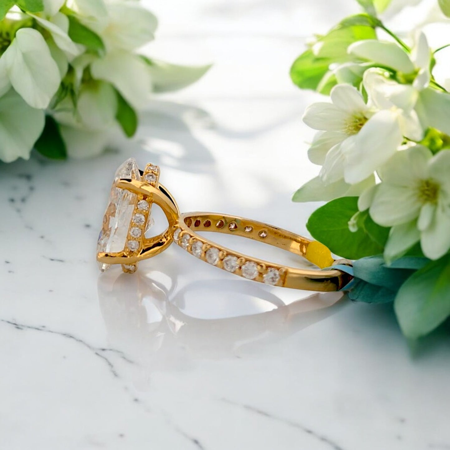 Arabella | 14k Yellow Gold | Lab Diamond | Ring