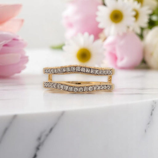 Ophelia | 14K Yellow Gold | Natural Diamond | Ring