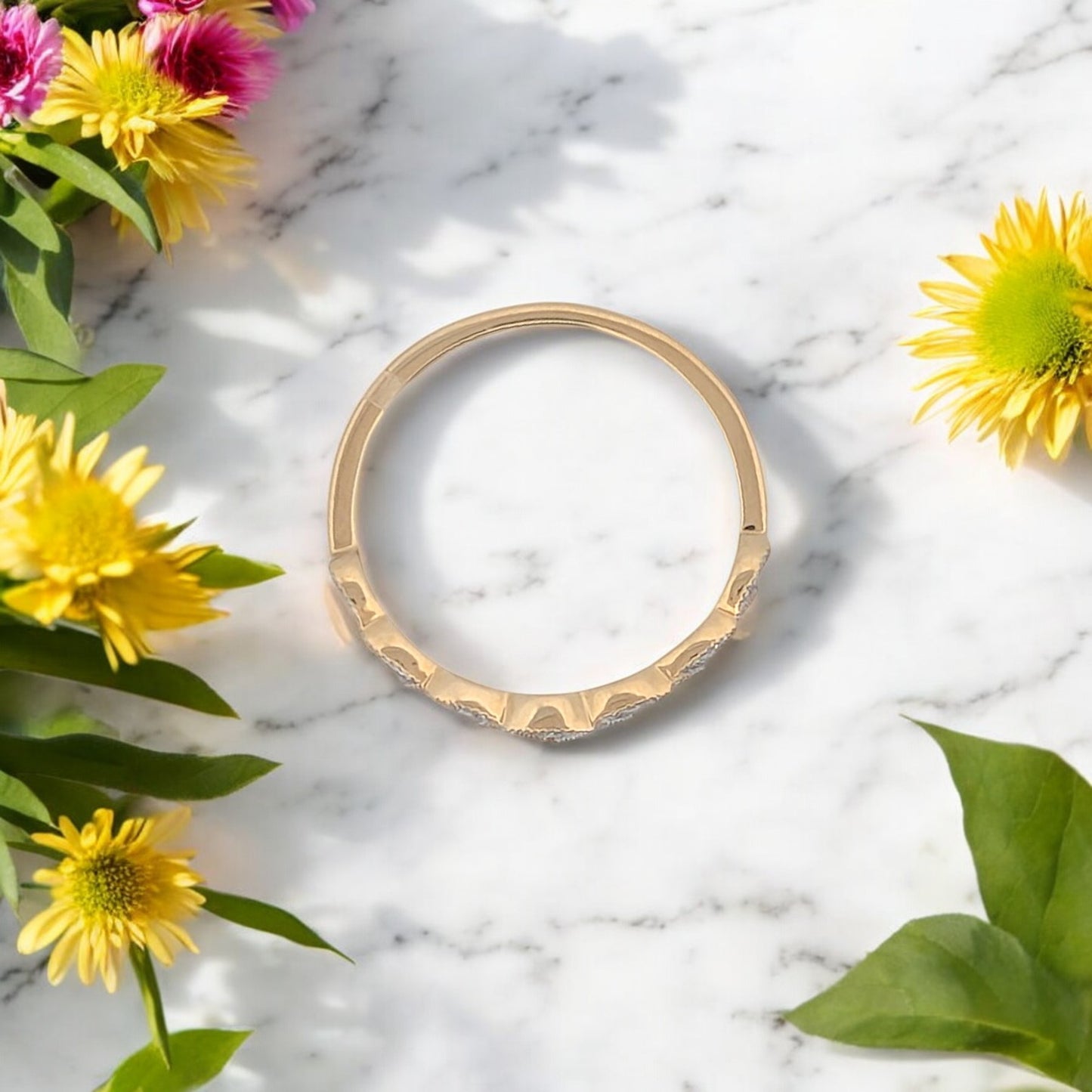 Seraphine | 14K Yellow Gold | Natural Diamond | Ring