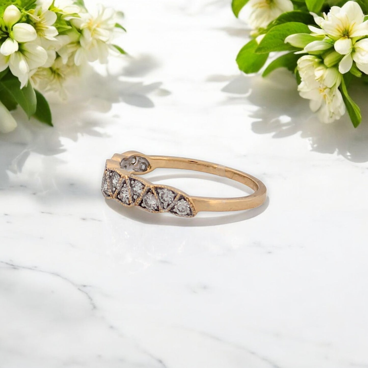 Seraphine | 14K Yellow Gold | Natural Diamond | Ring