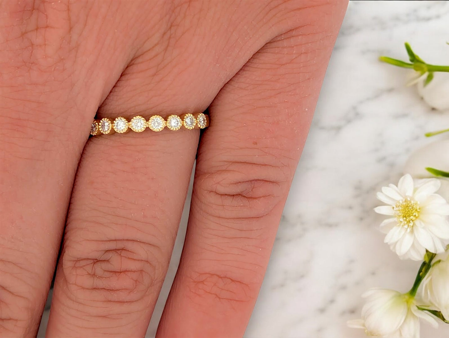 Eloise | 10k Yellow Gold | Natural Diamond | Ring