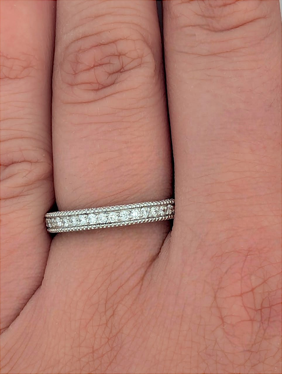 Carmel Ring | 14k White Gold | Natural Diamond | Ring