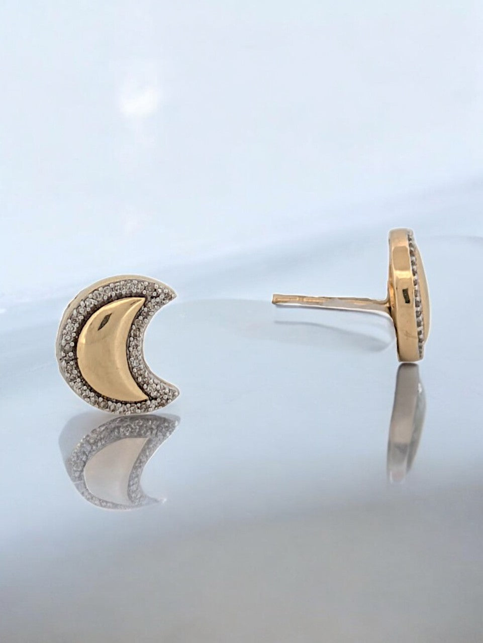 Gabriela | Yellow Gold | Natural Diamond | Earrings