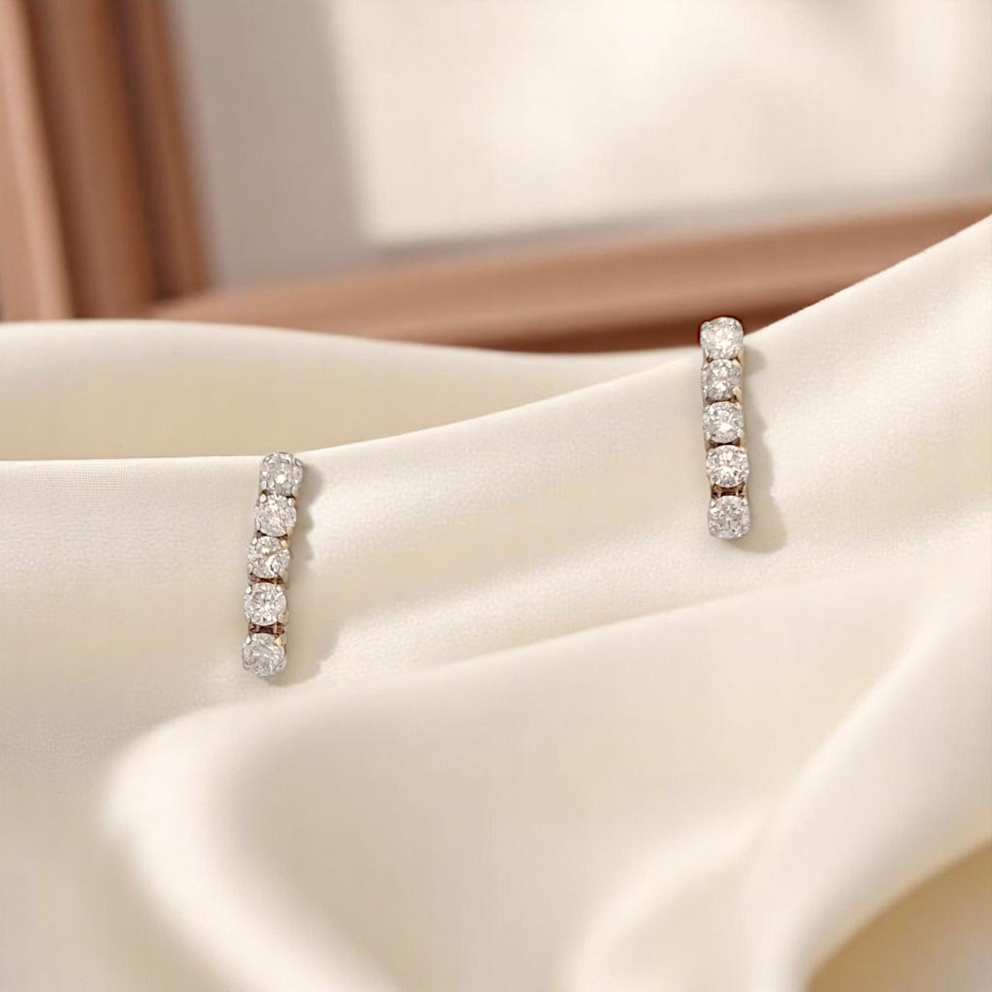 Chrys | 14K Yellow Gold | Diamond | Earrings