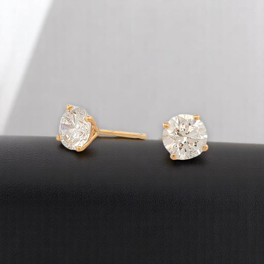 Louise | 14K Yellow Gold | Lab Diamond | Earrings