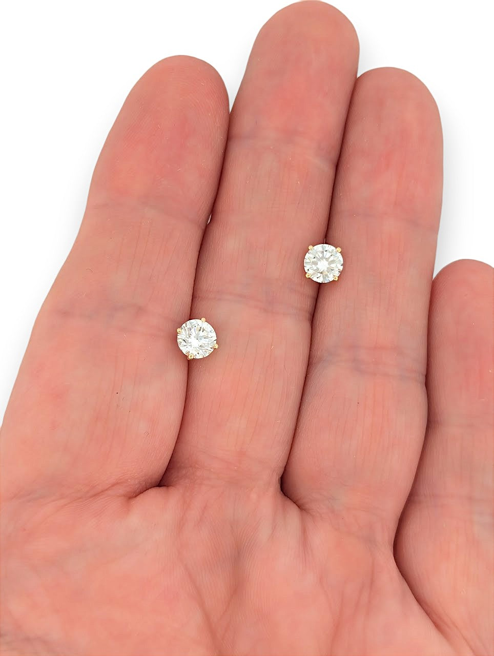 Louise | 14K Yellow Gold | Lab Diamond | Earrings