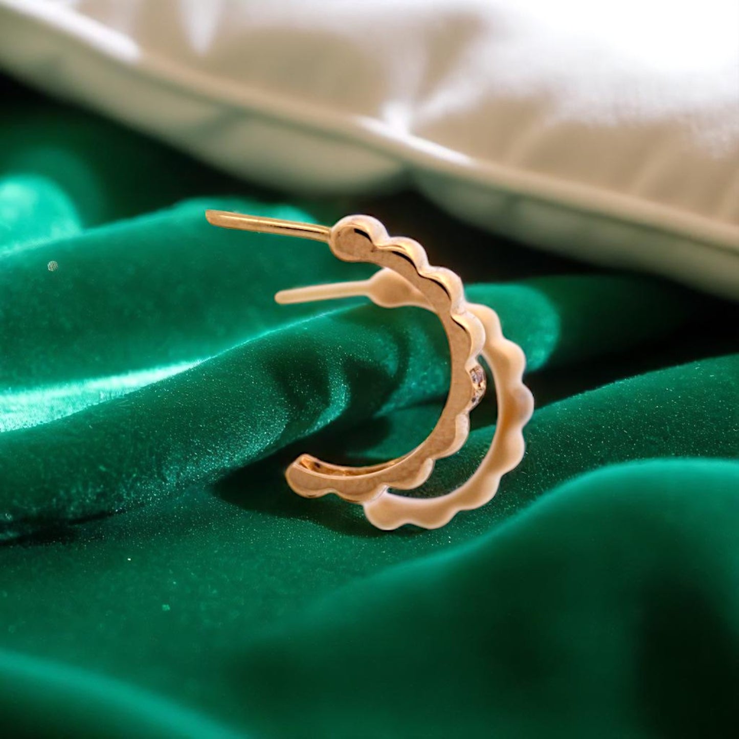 Aspen | 18K Yellow Gold | Natural Diamond | Earrings