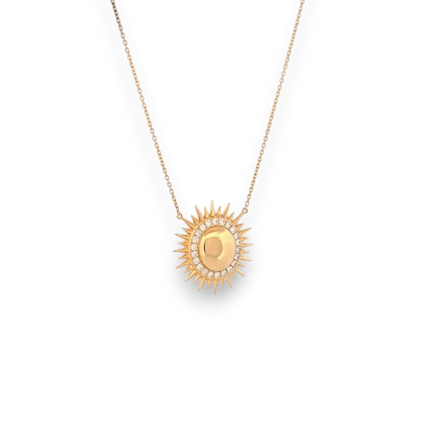 Veridian | 18K Yellow Gold | Natural Diamond | Necklace