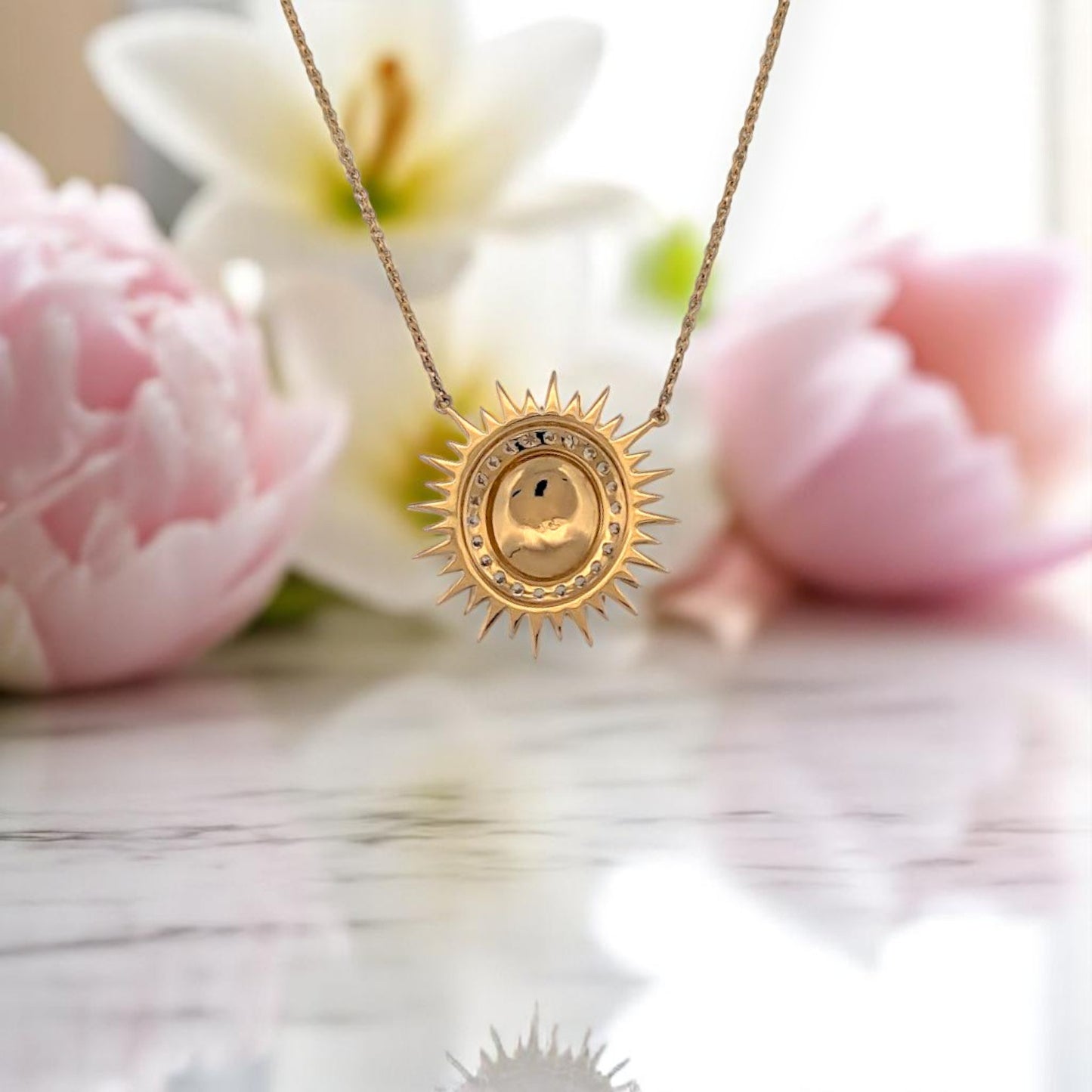 Veridian | 18K Yellow Gold | Natural Diamond | Necklace