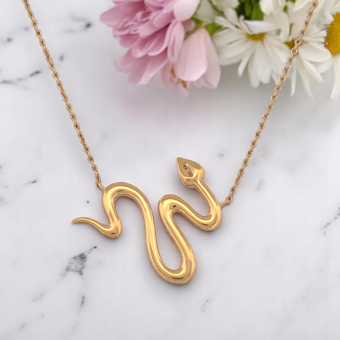 Bronte | 18K Yellow Gold | Natural Diamond | Necklace