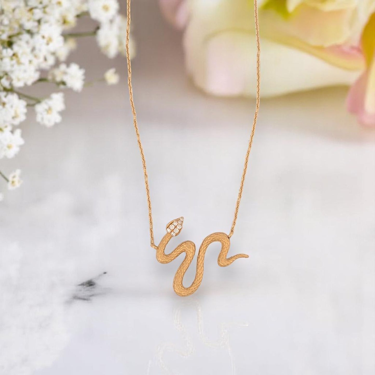 Bronte | 18K Yellow Gold | Natural Diamond | Necklace