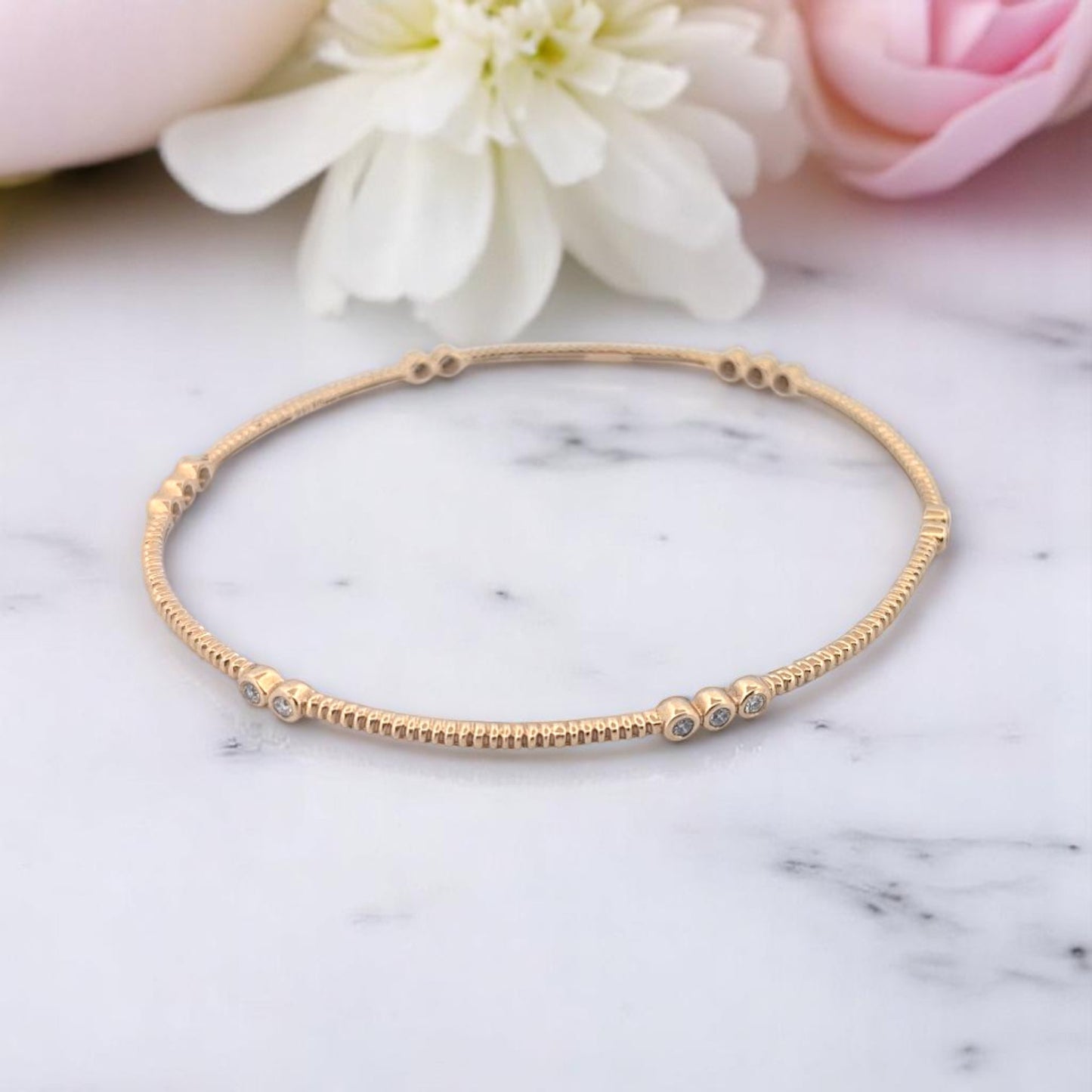 Sunniva | 14K Yellow Gold | Natural Diamond | Bracelet