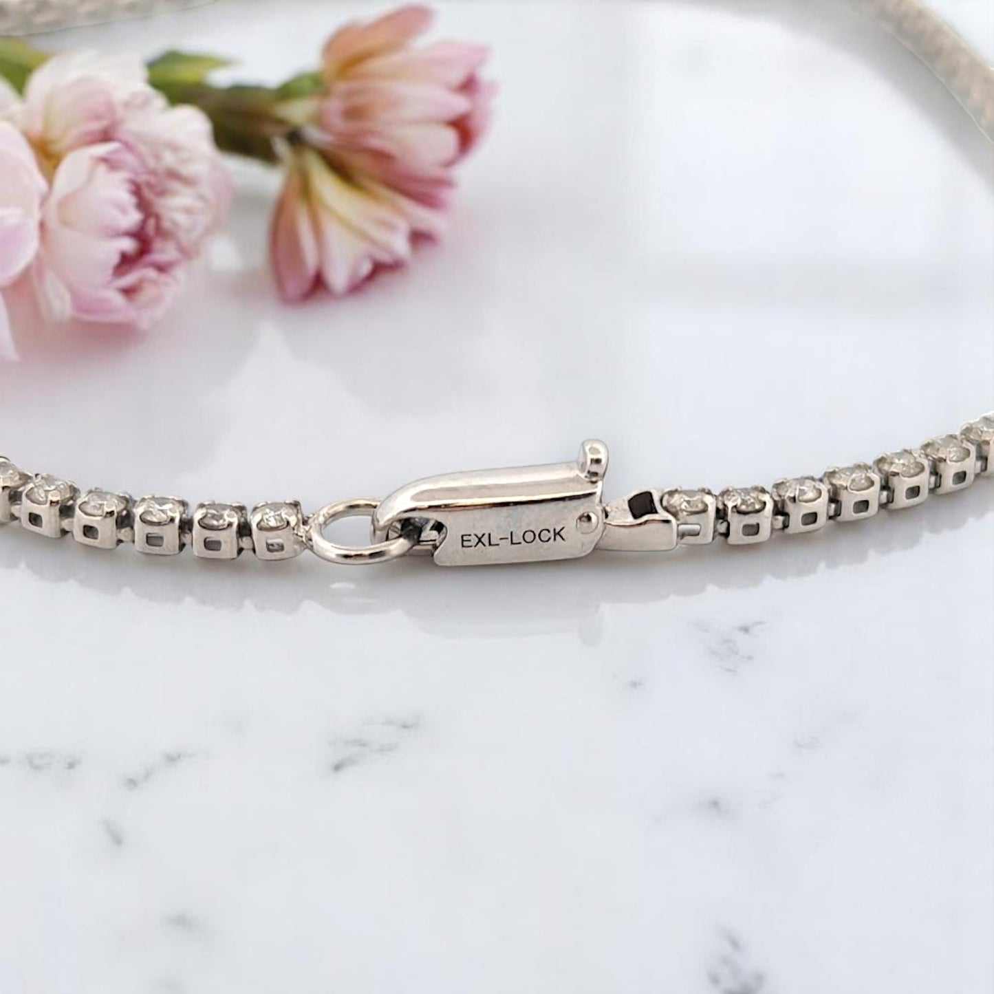 Larkin | 14K White Gold | Natural Diamond | Bracelet