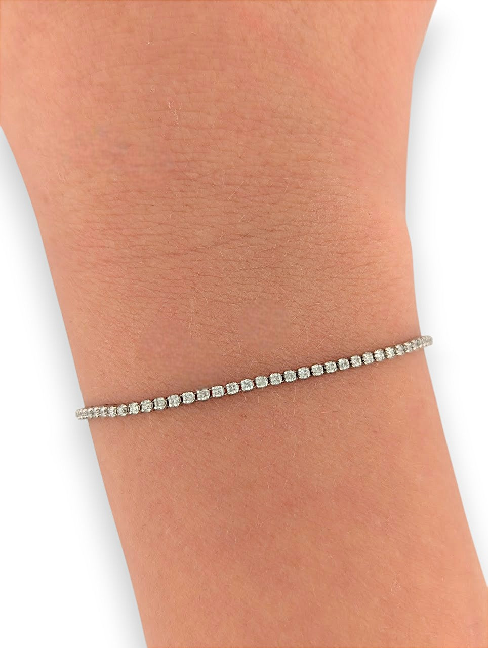 Larkin | 14K White Gold | Natural Diamond | Bracelet