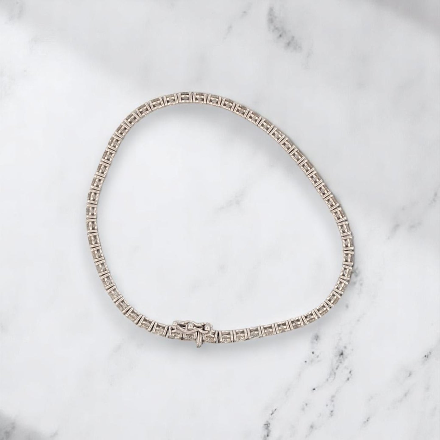 Bethel | 14K White Gold | Natural Diamond | Bracelet