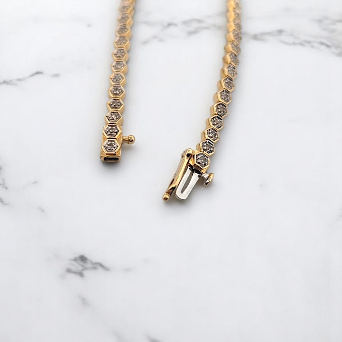 Solene | 10K Yellow Gold | Natural Diamond | Bracelet