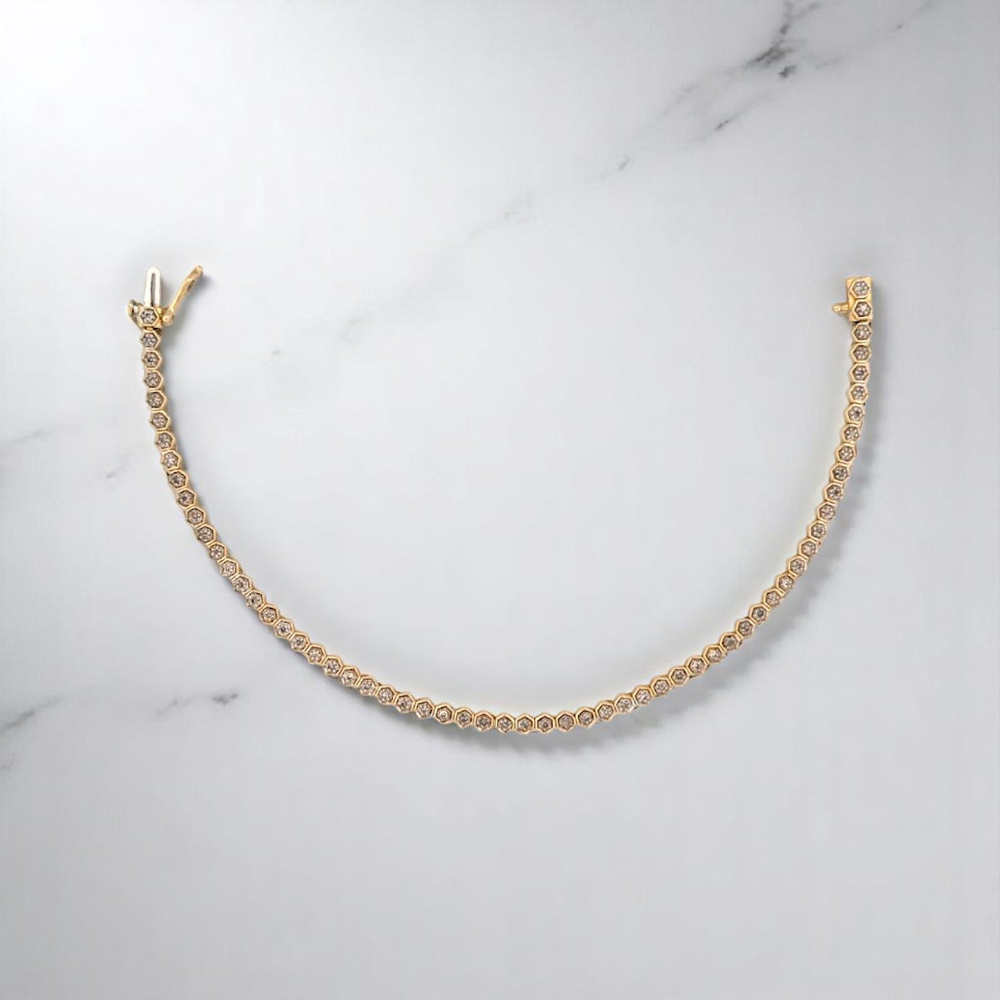 Solene | 10K Yellow Gold | Natural Diamond | Bracelet