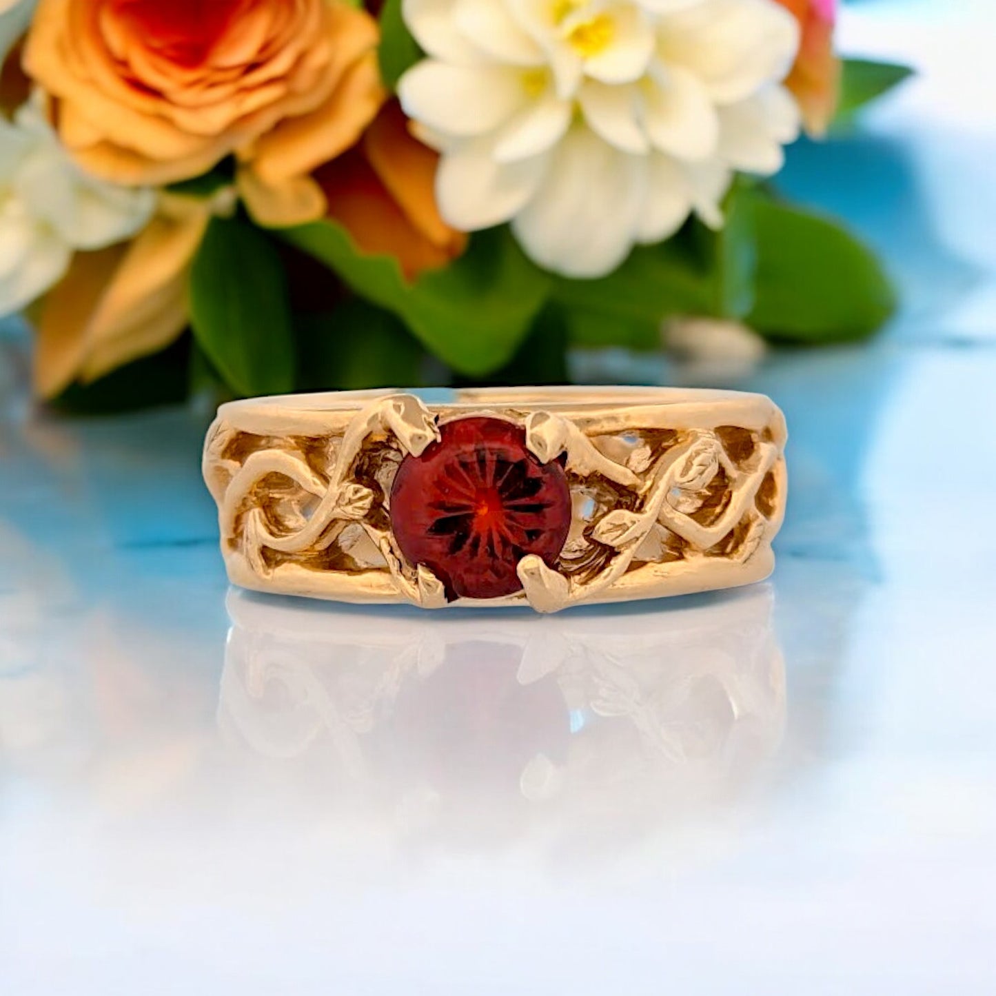 Sade | 14k Yellow Gold | Ruby | Ring