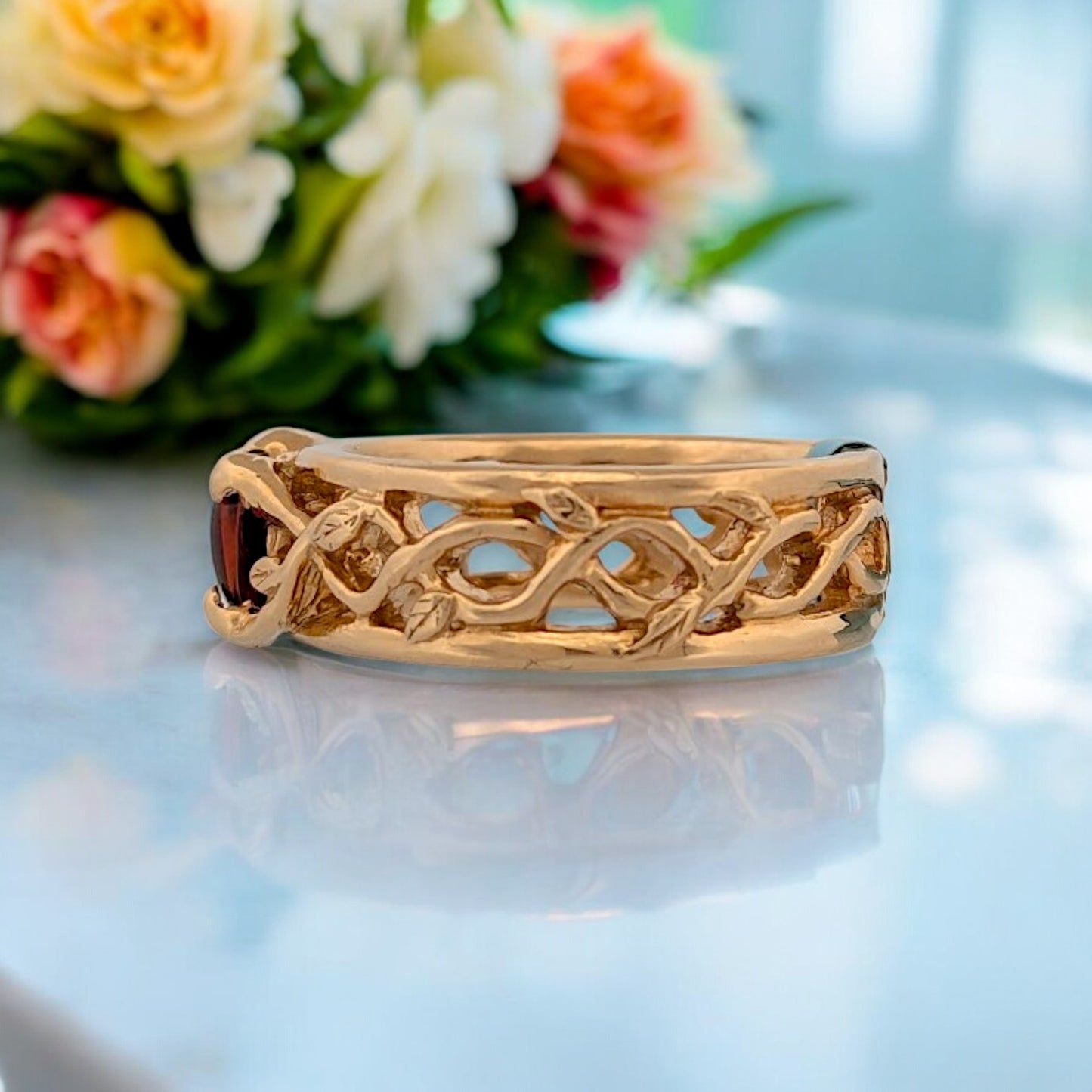 Sade | 14k Yellow Gold | Ruby | Ring