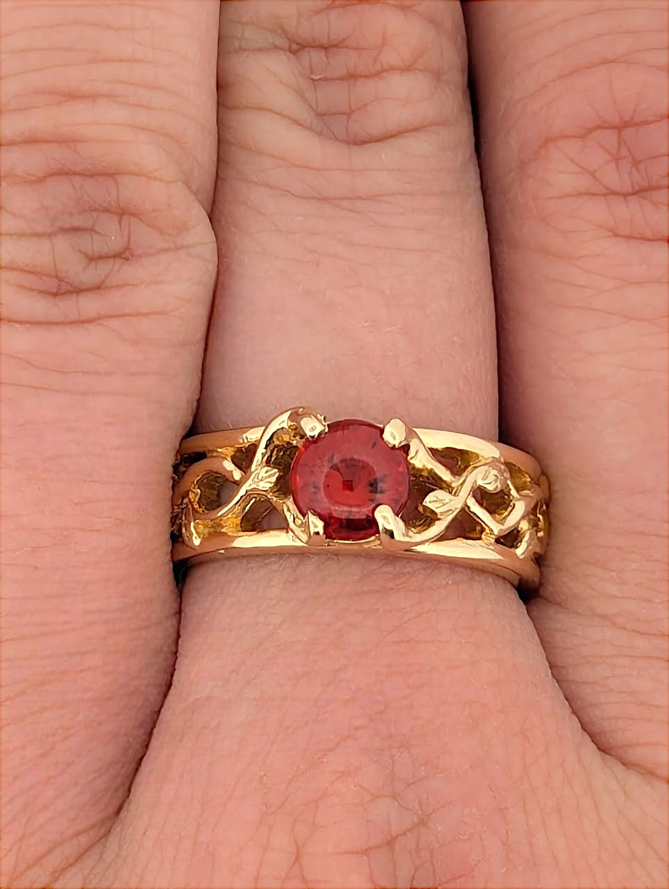 Sade | 14k Yellow Gold | Ruby | Ring