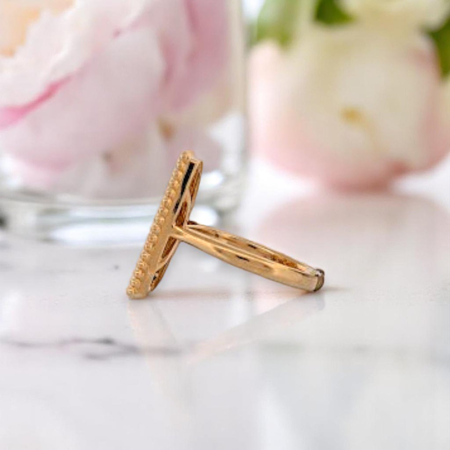 Dahlia | 18k Yellow Gold | Natural Diamond | Ring