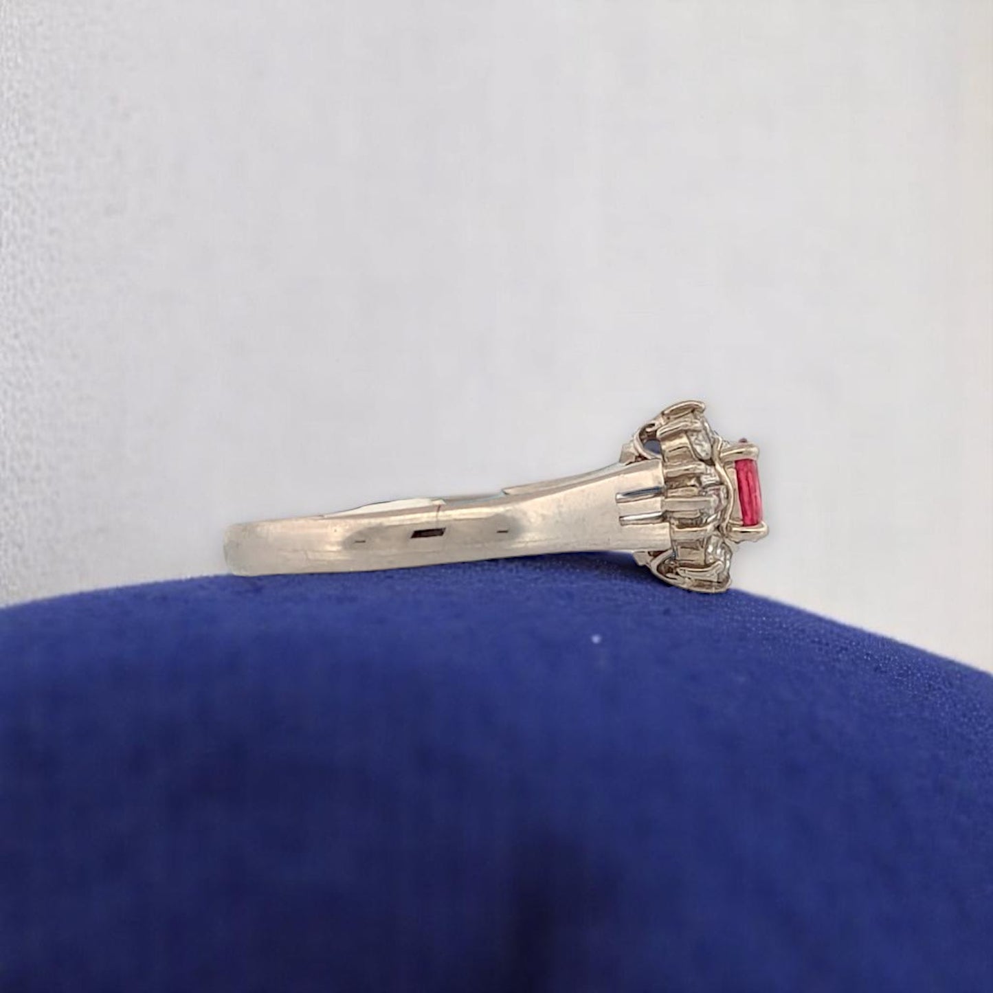 Story | Platinum | Ruby and Natural Diamond | Ring