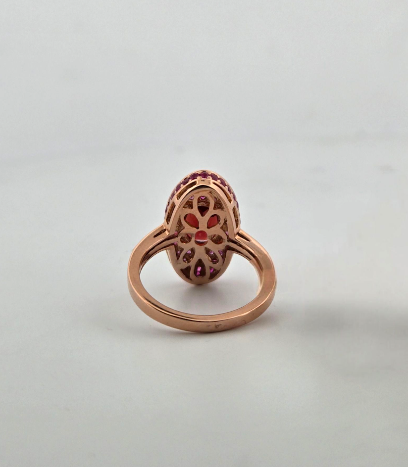 Brenna | 14k Yellow Gold | Ruby | Diamond | Ring