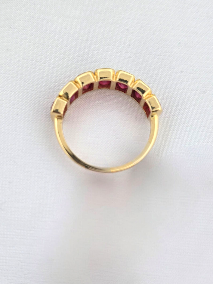 Stella | 14k Yellow Gold | Ruby | Ring