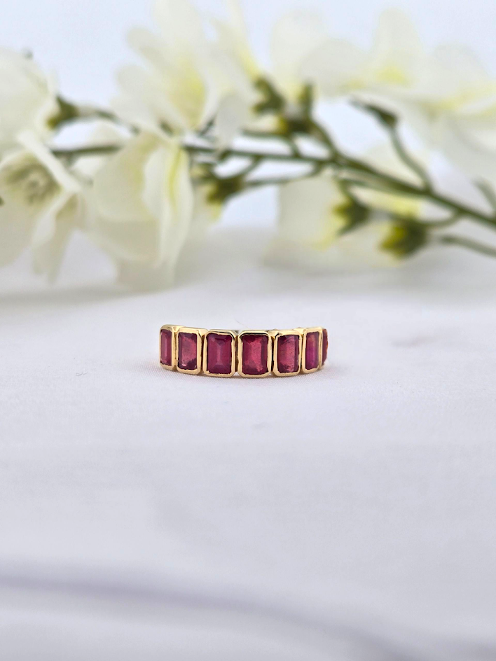 Stella | 14k Yellow Gold | Ruby | Ring