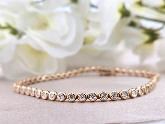Beverly | 14K Yellow Gold | Lab Diamond | Bracelet