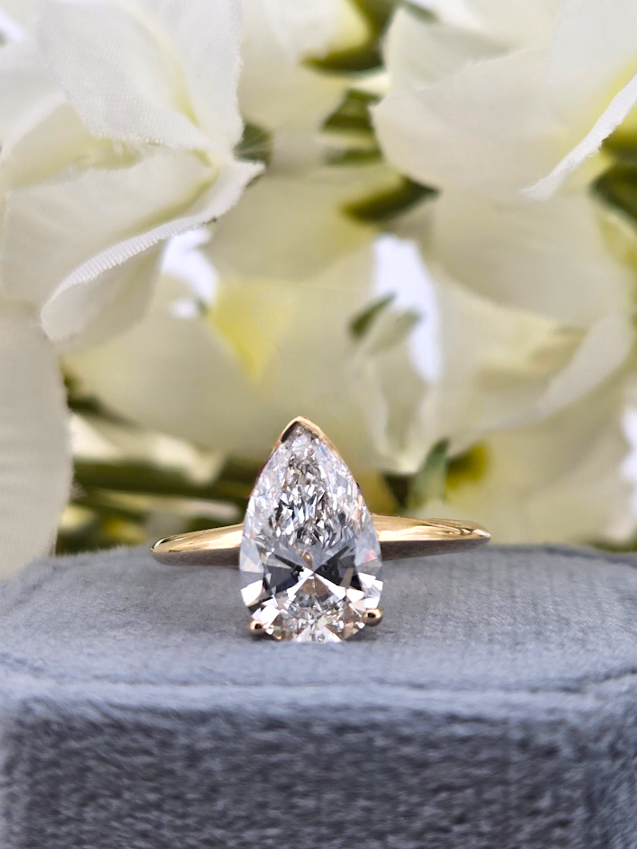 Leslie | 14k Yellow Gold | Lab Diamond | Ring