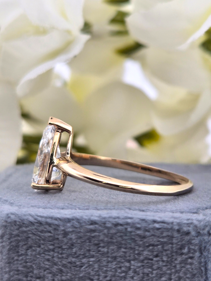 Leslie | 14k Yellow Gold | Lab Diamond | Ring