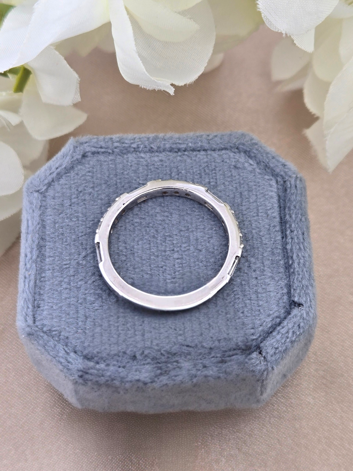 MaryAnne | 14k White Gold | Natural Diamond | Ring