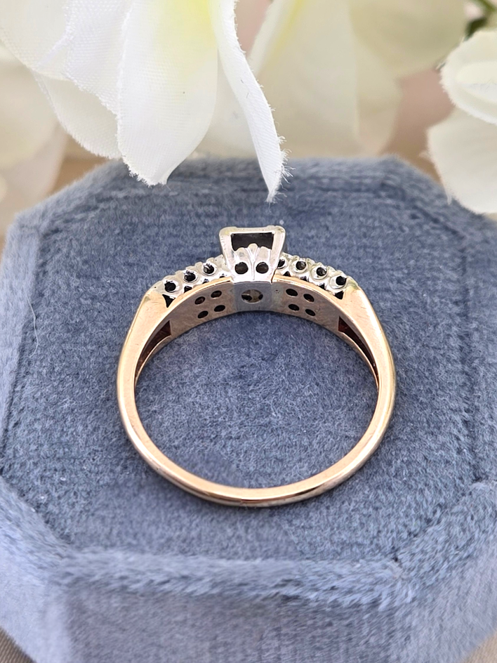 Nevaeh | 14K Yellow Gold | Natural Diamond | Ring