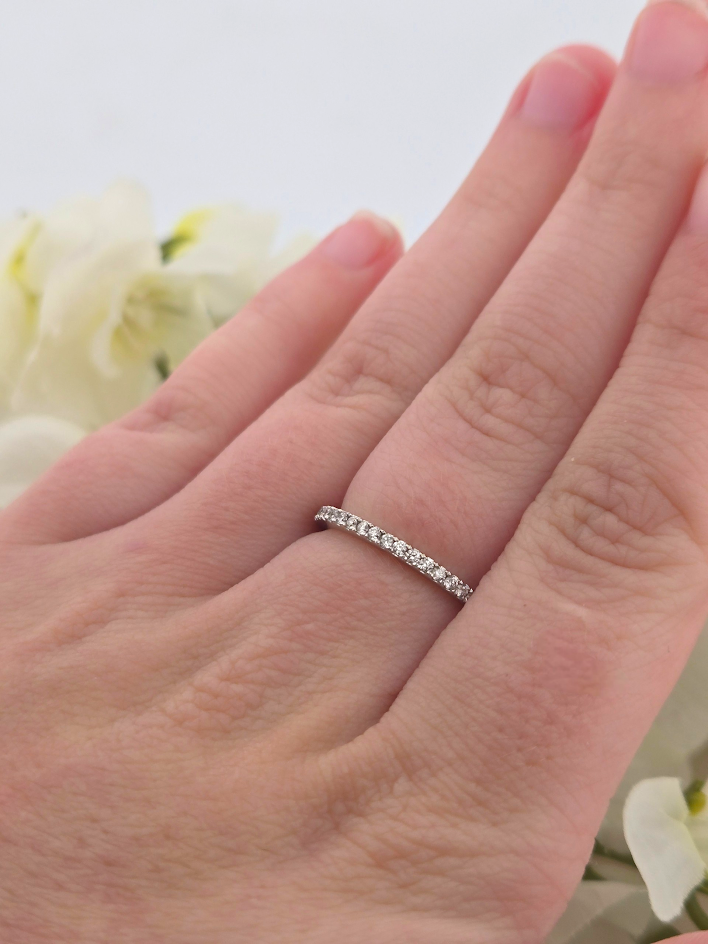 Camilla | 14k White Gold | Natural Diamond | Ring