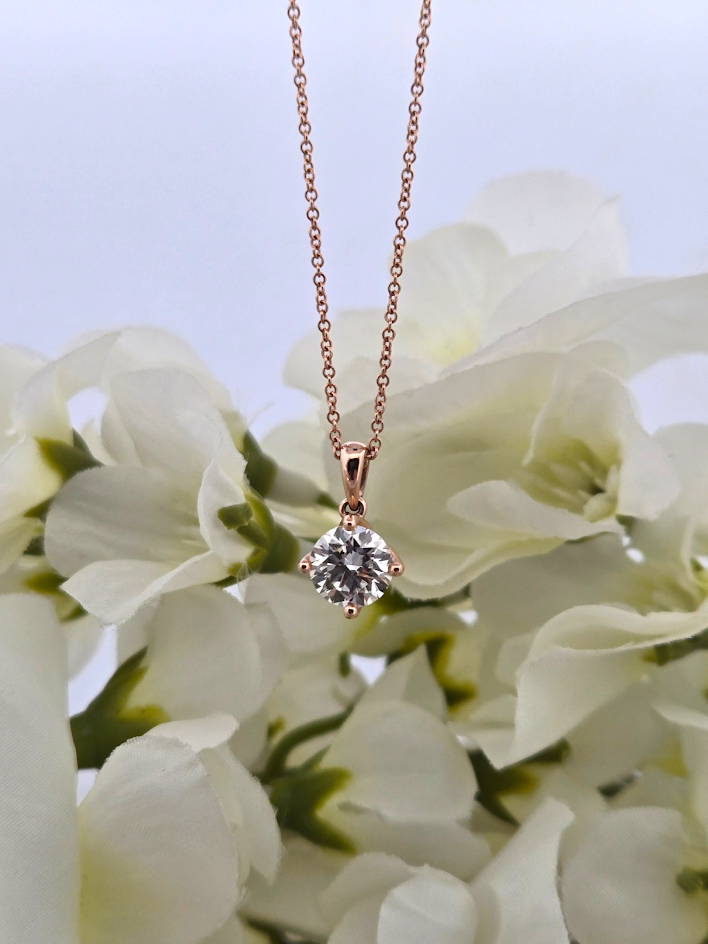 Ariella | 14k Rose Gold | Lab Diamond | Necklace