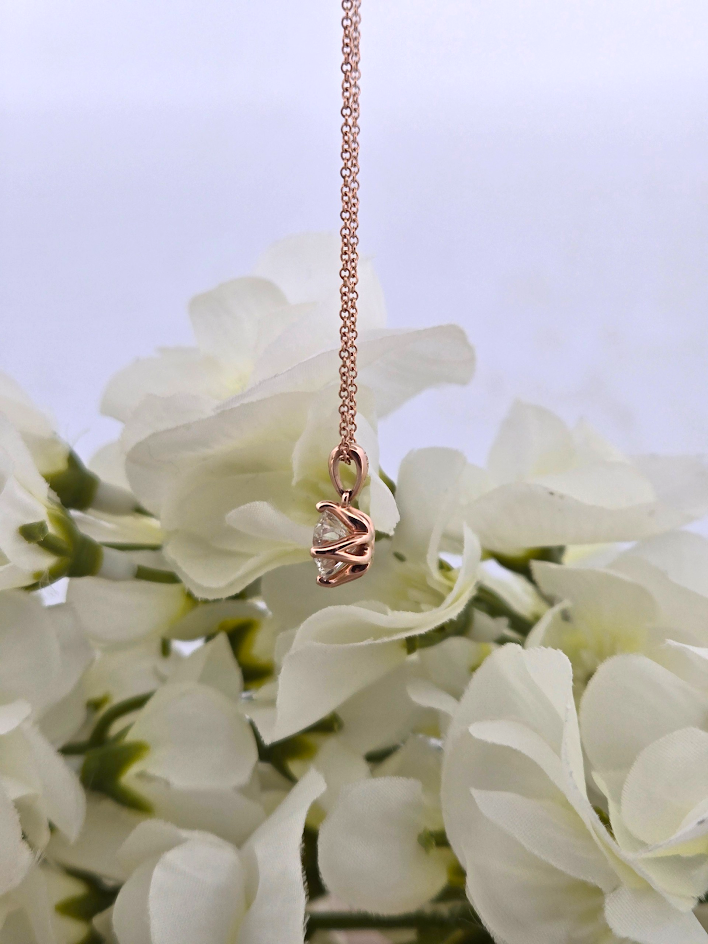 Ariella | 14k Rose Gold | Lab Diamond | Necklace