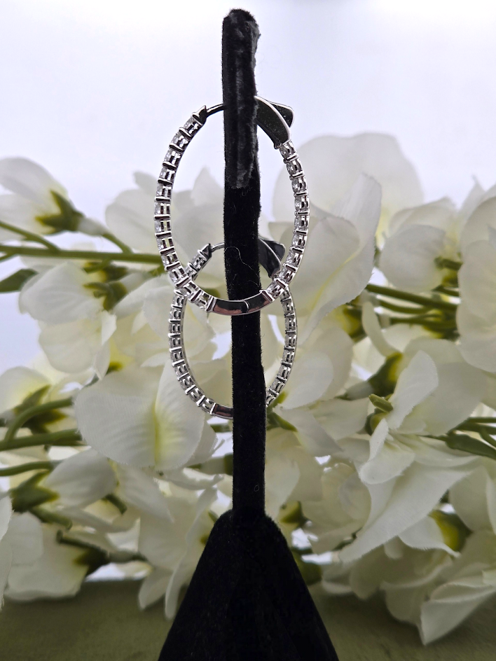 Lottie | 14K White Gold | Lab Diamonds | Earrings